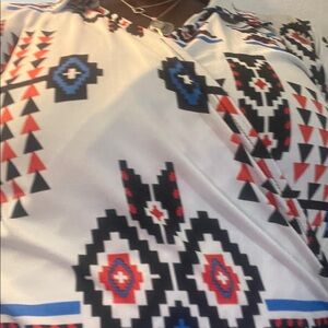 Aztec White maxi
